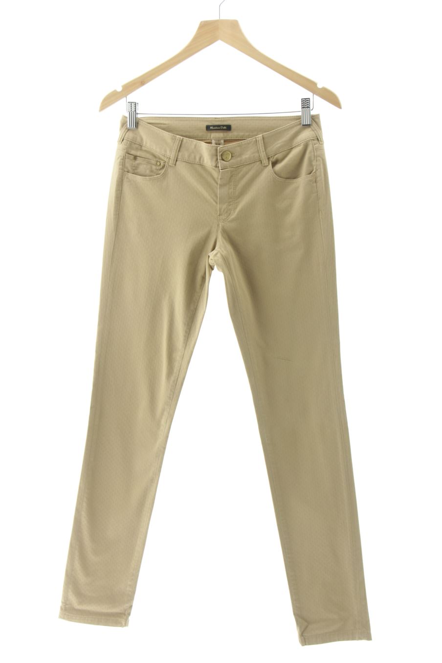 Jeans de Massimo Dutti de la talla 36, de color beige