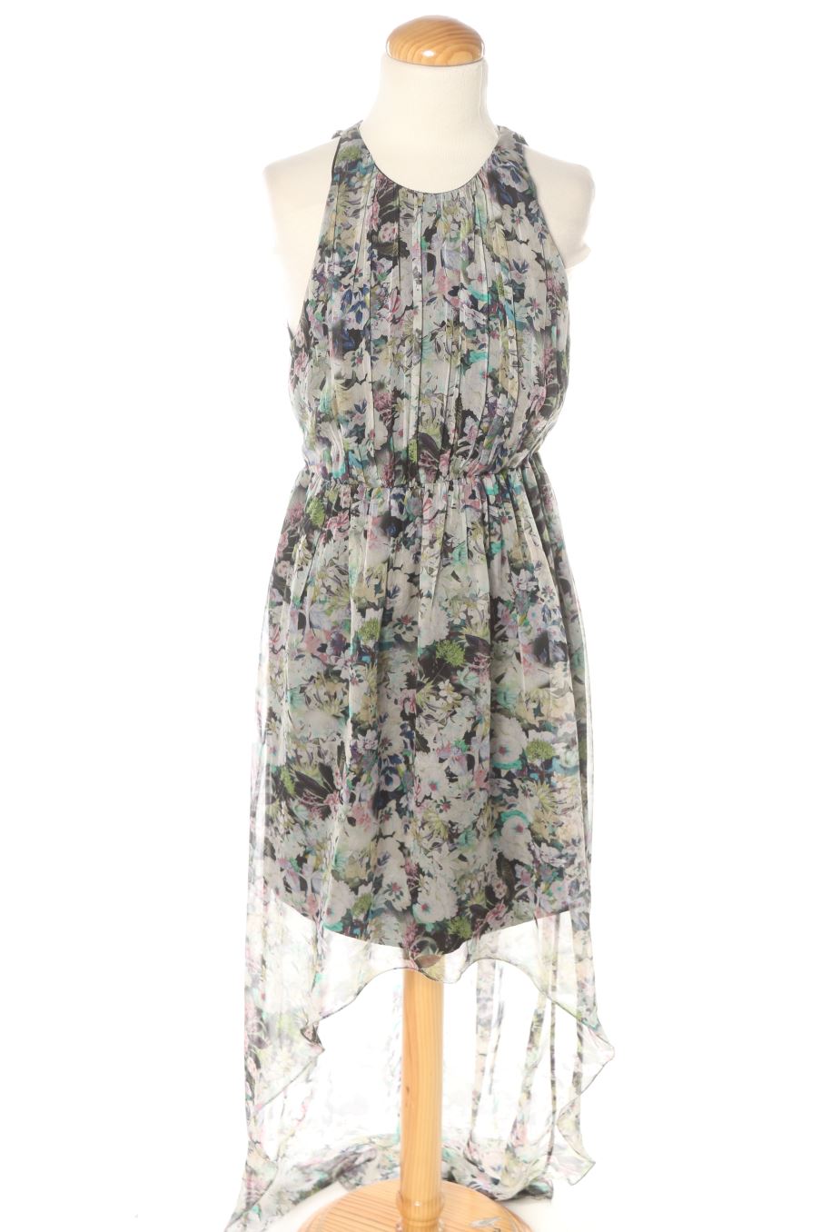 Vestido casual de Zara de la talla XS, de color flores