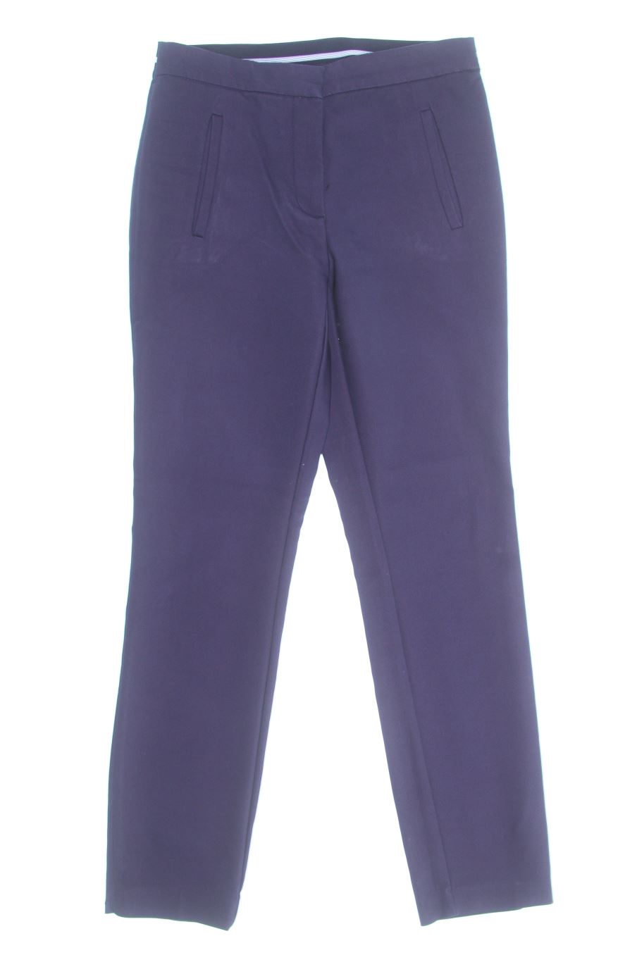 Pantalones de Zara de la talla XS, de color azul marino