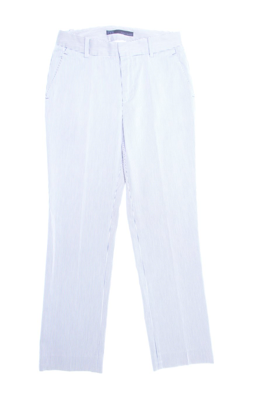Pantalon Zara de la taille 34, de couleur rayures