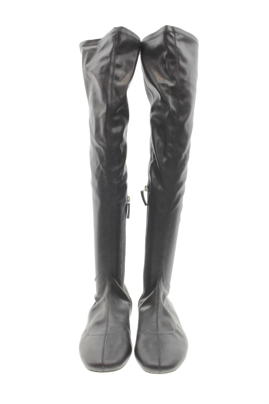 Botas de Zara de la talla 38, de color negro de