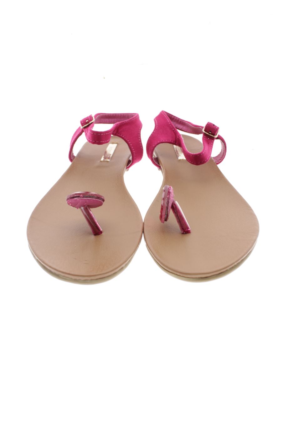 Sandalias planas de Buonarotti de la talla 39, de color rosa de