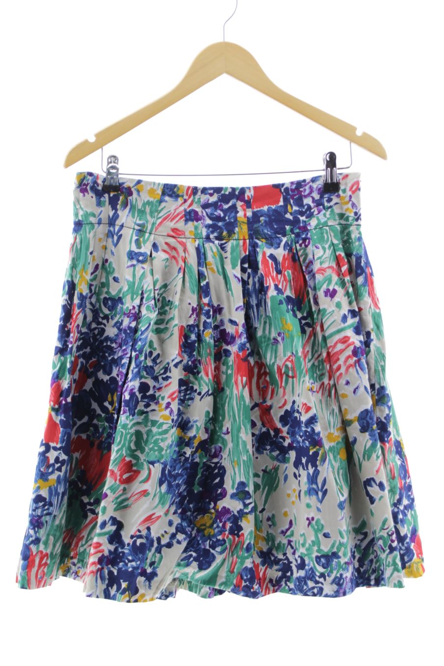 Falda de Zara de la talla L, de color estampado