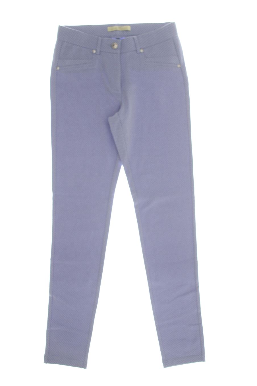 Pantalón Casual de Confecciones nalo de la talla 38, de color azul