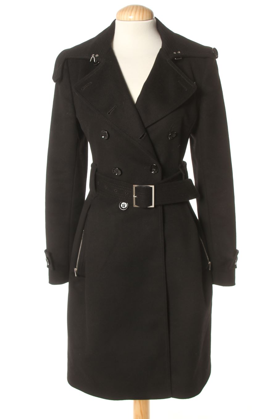 Manteau KAREN MILLEN de la taille 36 de couleur noir