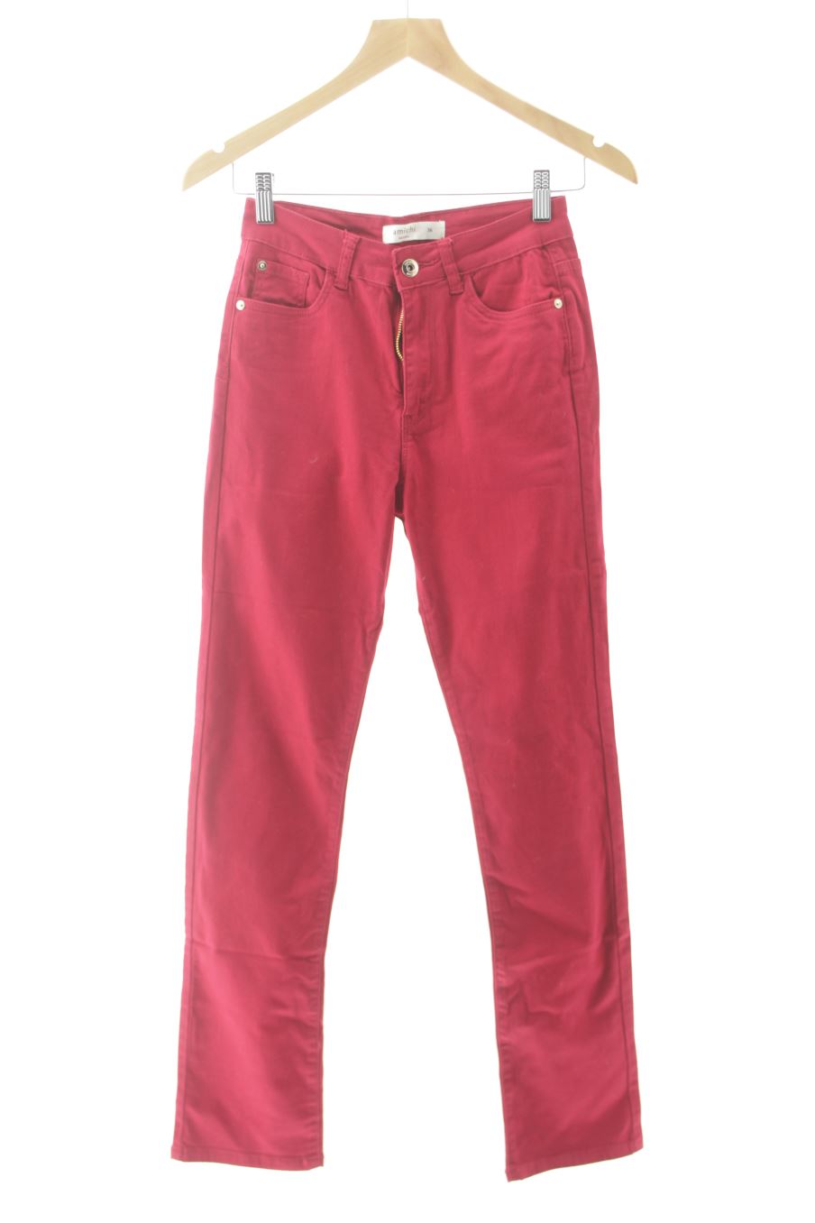 Jeans Amichi de la taille 36, de couleur rouge de denim