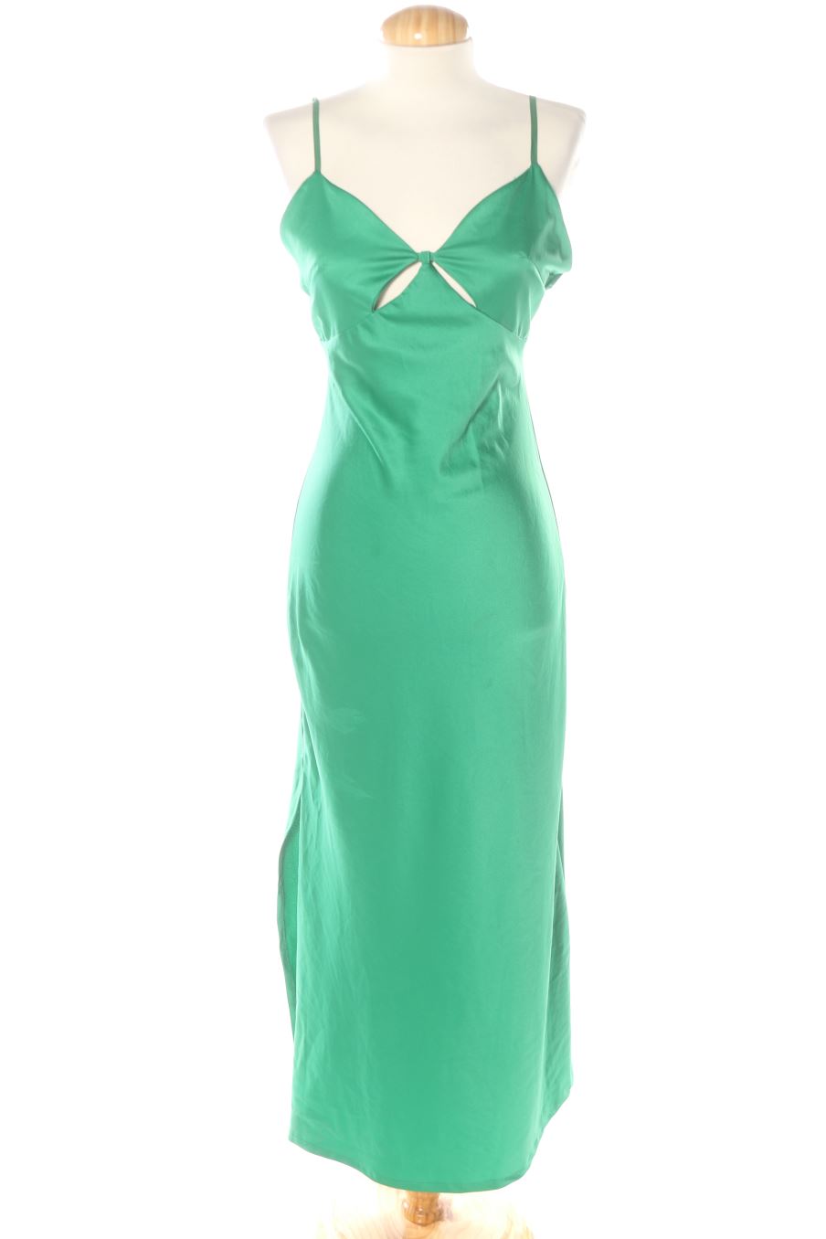 Vestido casual de Made in italy de la talla S, de color verde