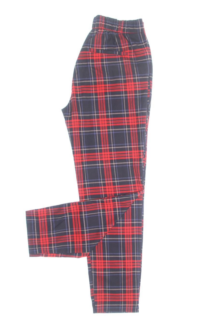 Pantalones de Trafaluc de la talla XS, de color cuadros