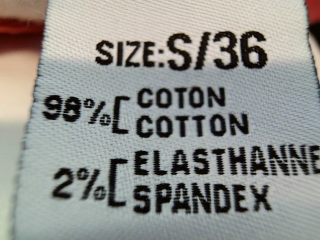 Jeans onado de la taille 36, de couleur orange de denim
