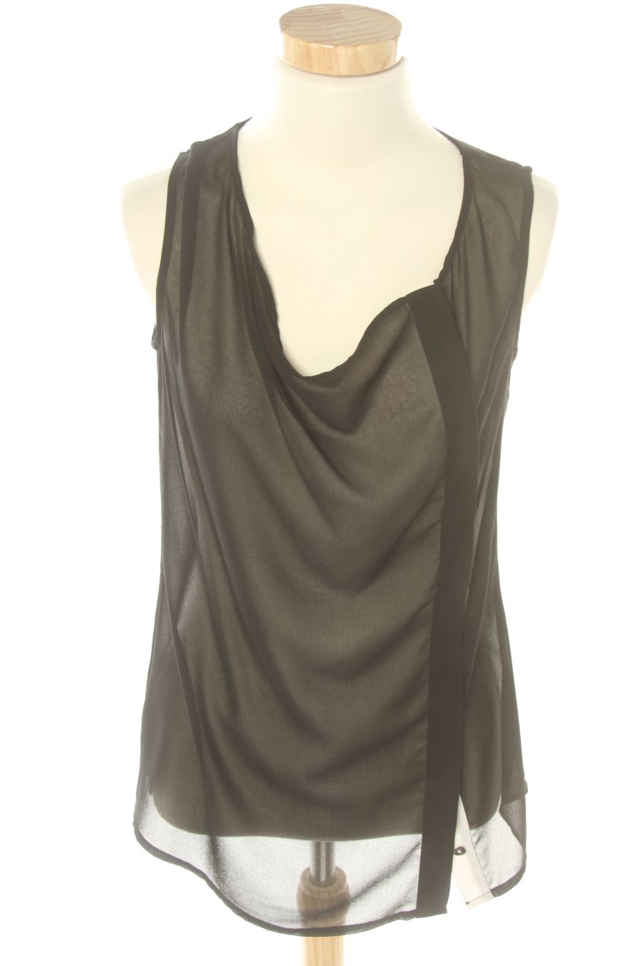 Top de Esprit de la talla 36, de color negro