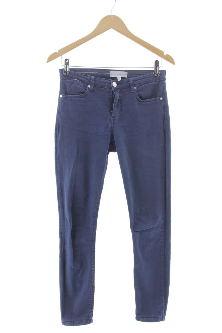 Jeans Mango de la taille 36, de couleur bleu marine de denim