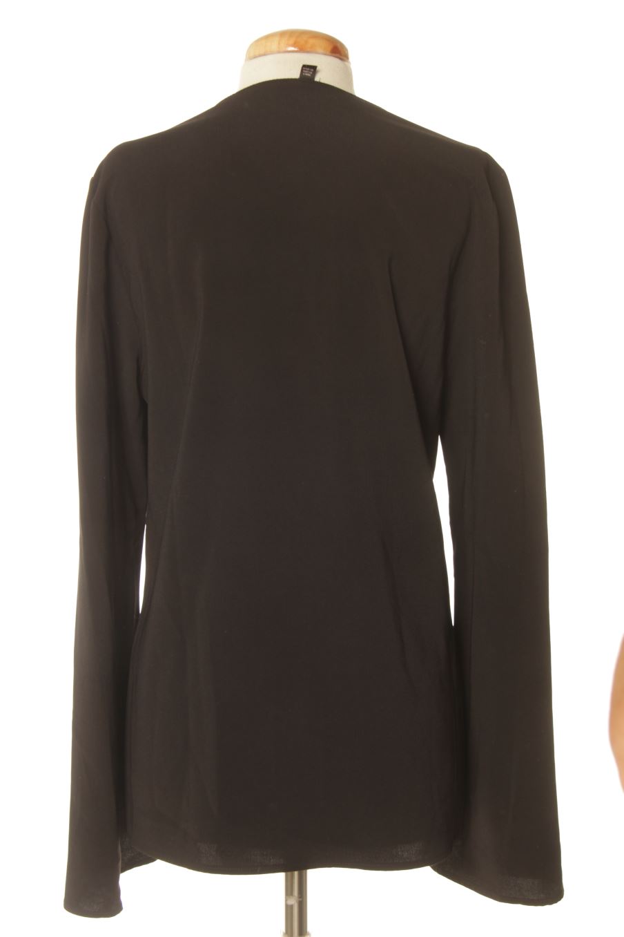 Blouse à manches longues Topshop de la taille 36, de couleur noir