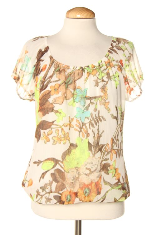 Blusa de manga corta