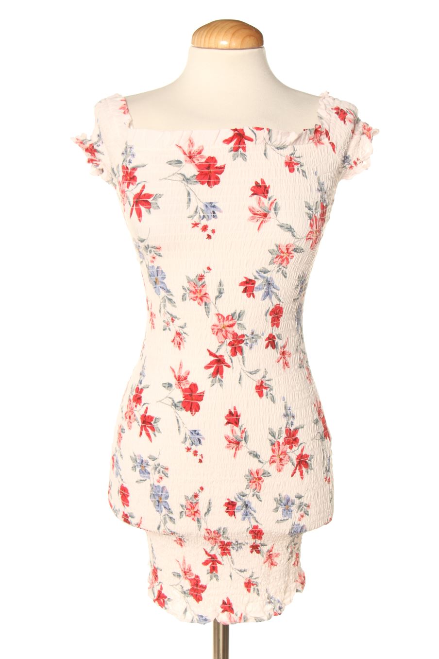 Vestido casual de H&M de la talla 36, de color flores