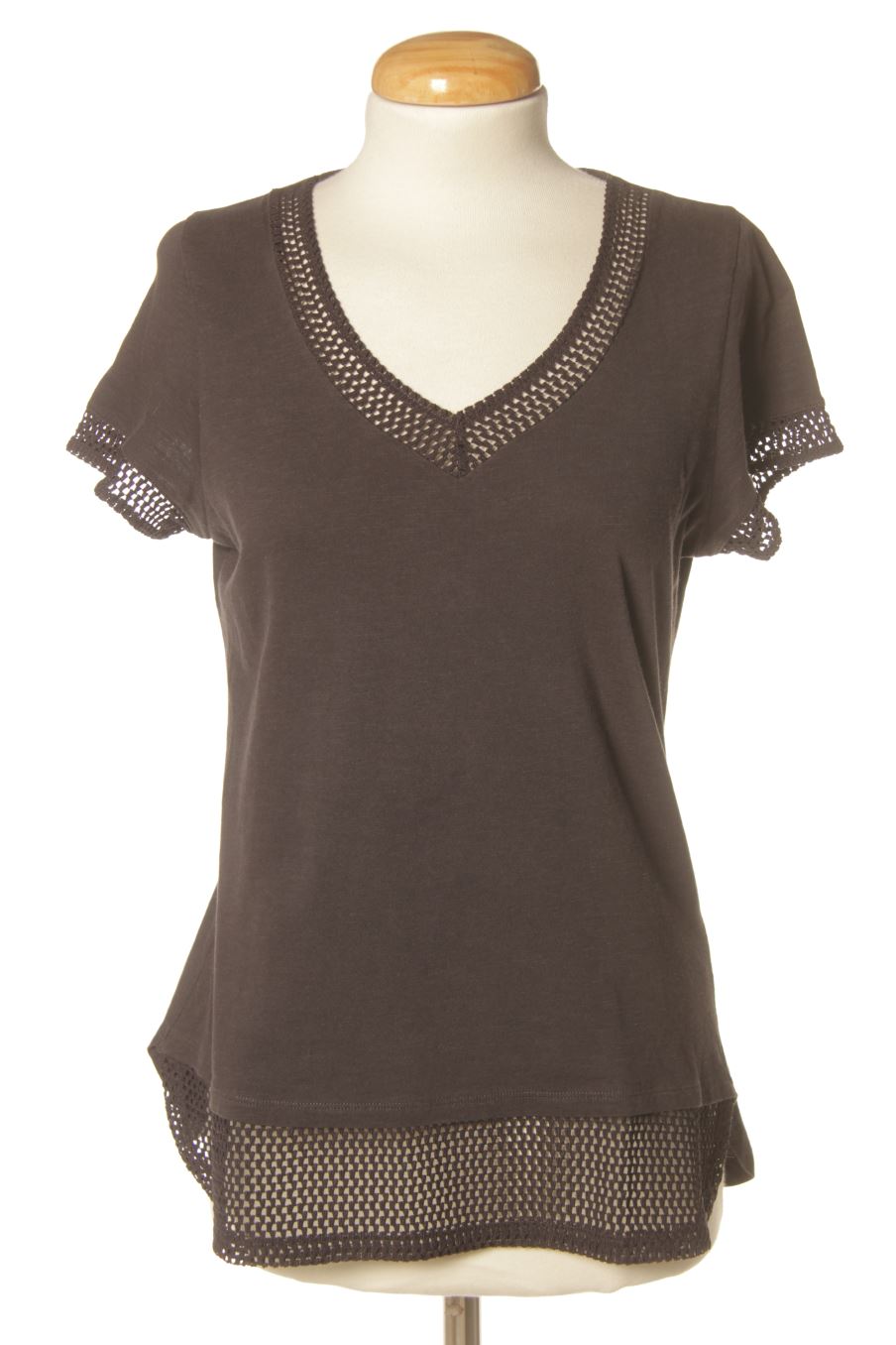 T-shirt Miss Captain TREND de la taille S, de couleur noir