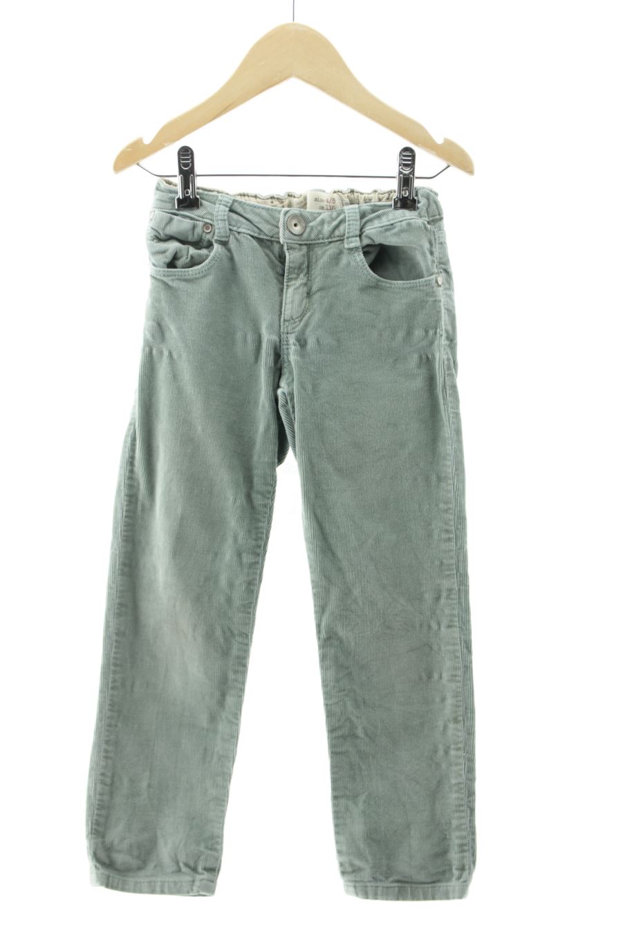 Pantalón de Zara de la talla 4 años de pana de segunda mano