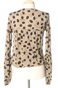 Blusa a maniche lunghe 38 Soft Grey (La Redoute)