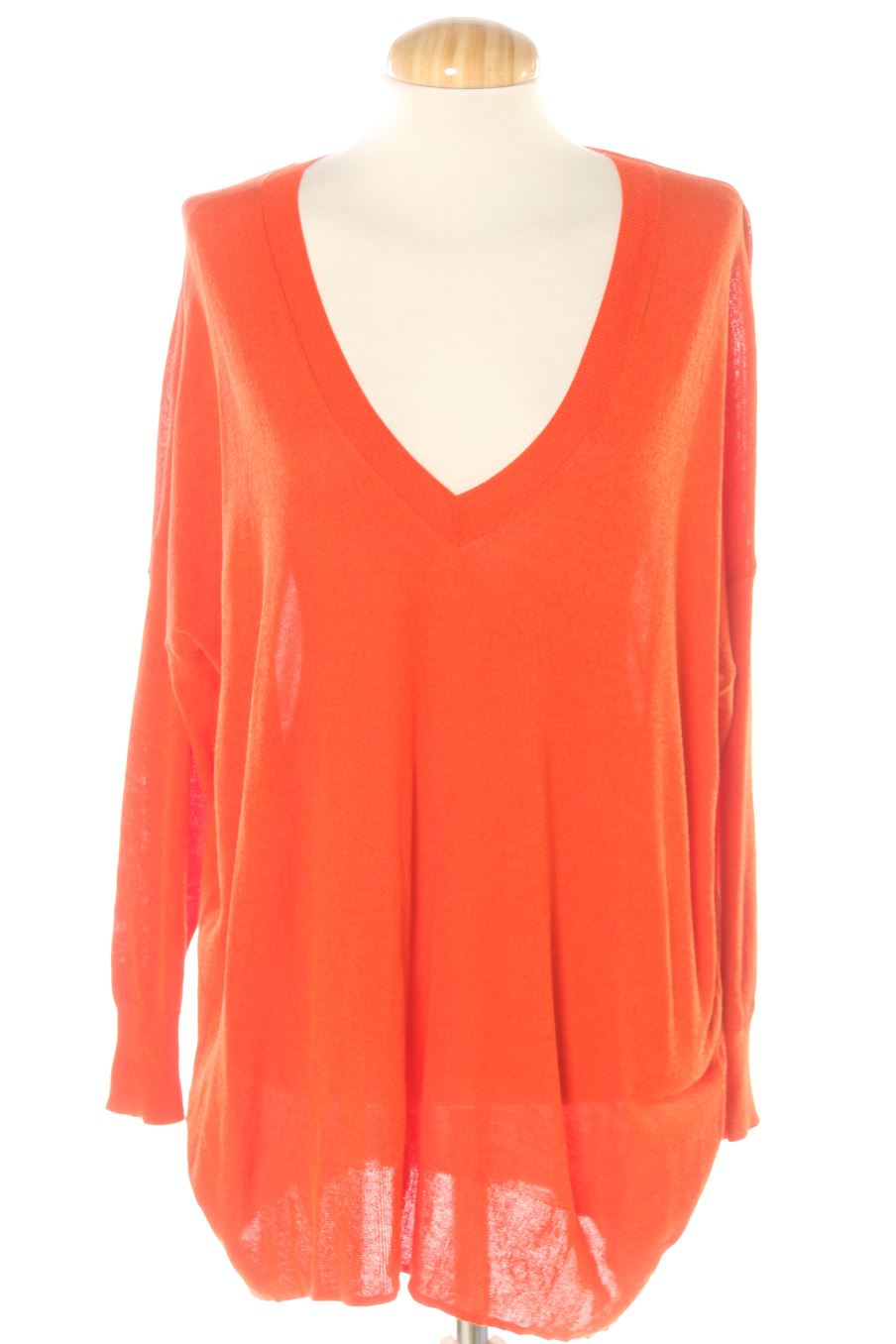 Jersey de Zara de la talla S, de color naranja
