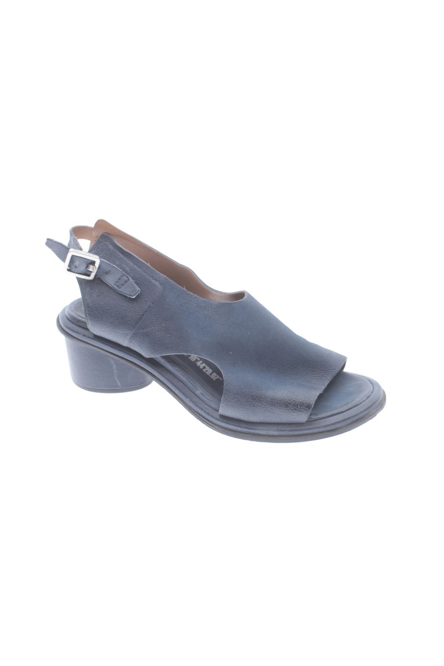 Sandalen mit Absatz von A.S.98 in der Grösse 40, in der Farbe marineblau aus