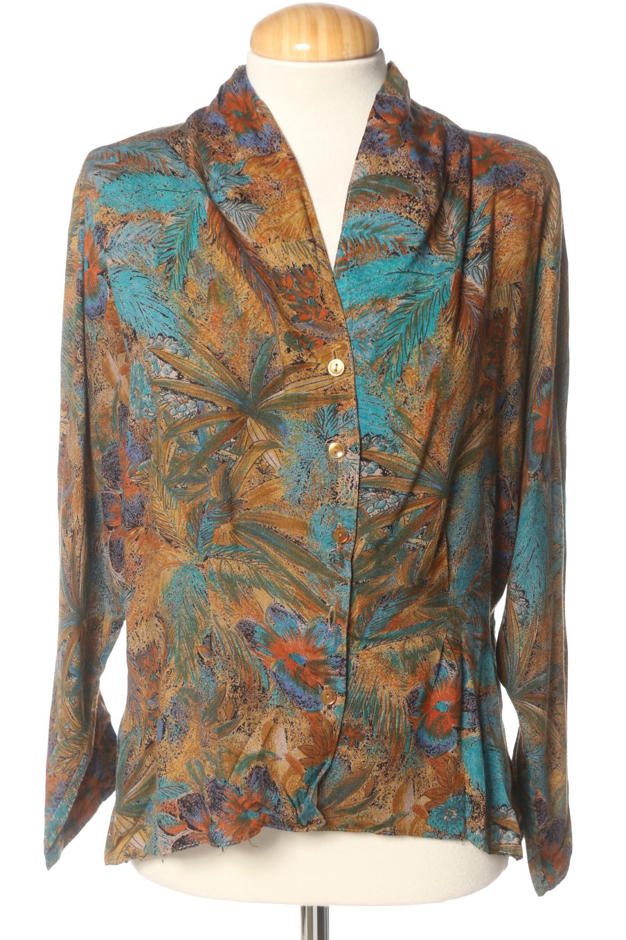 Blouse à manches longues PERCENTIL de la taille S, de couleur imprimés