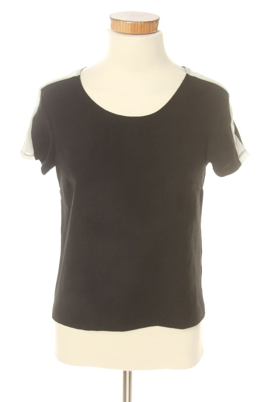 Blouse à manches courtes Etam de la taille S, de couleur noir