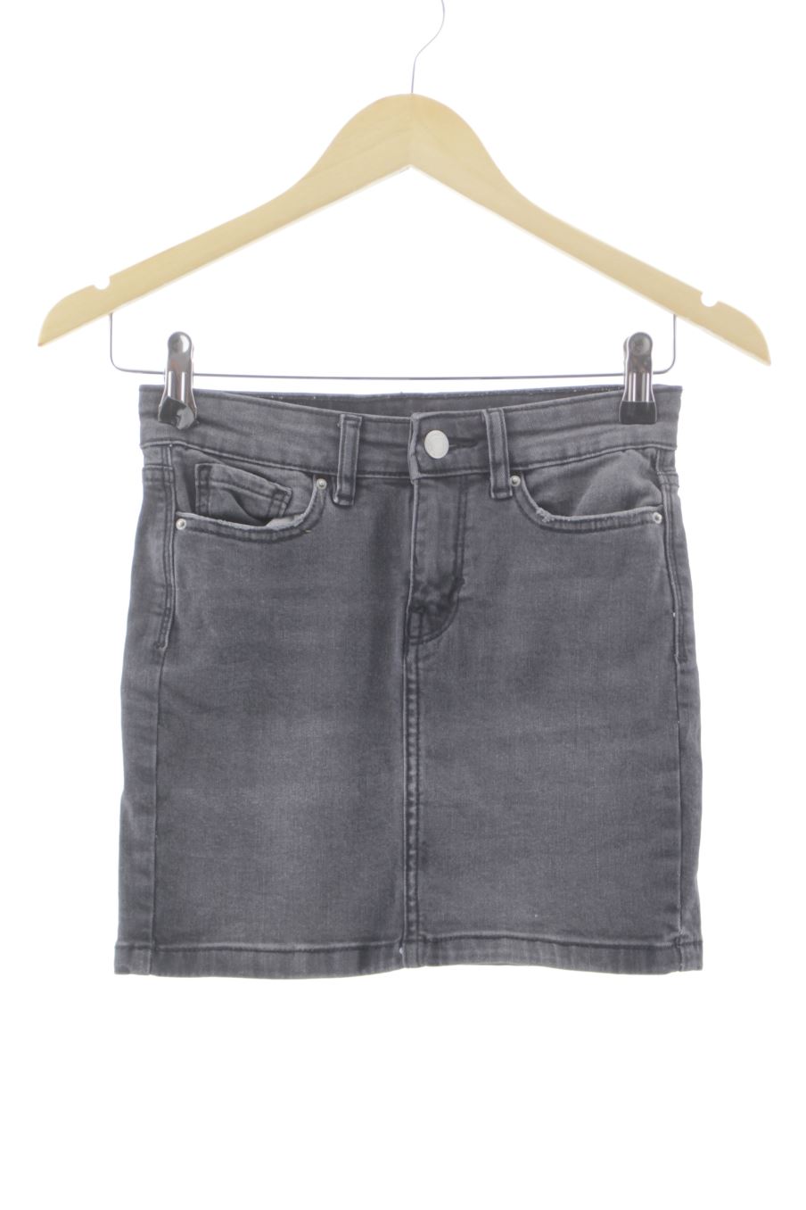 Jupe Green coast de la taille 32, de couleur gris de denim