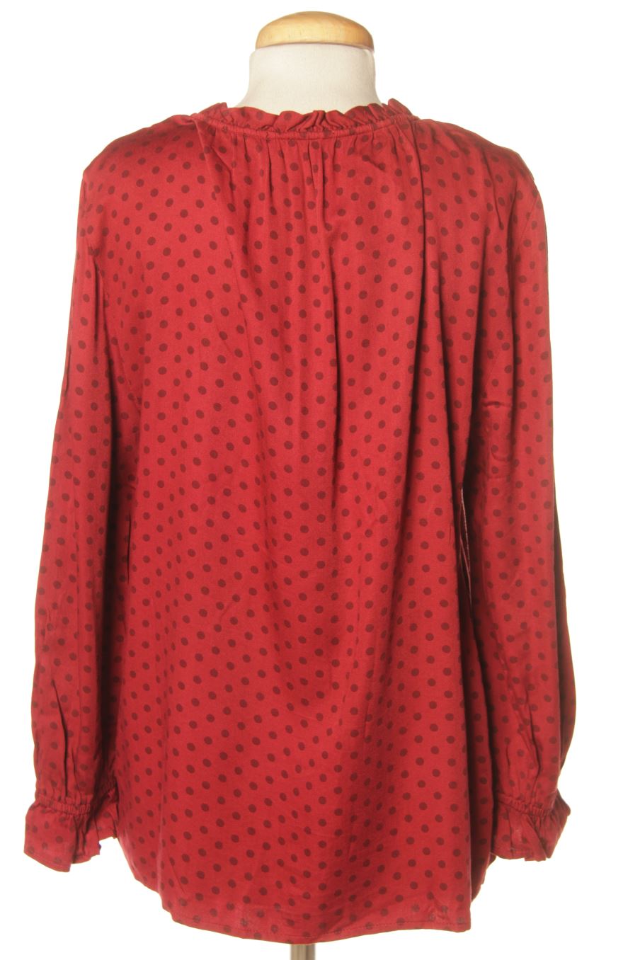 Blouse à manches longues Oysho de la taille S, de couleur bordeaux