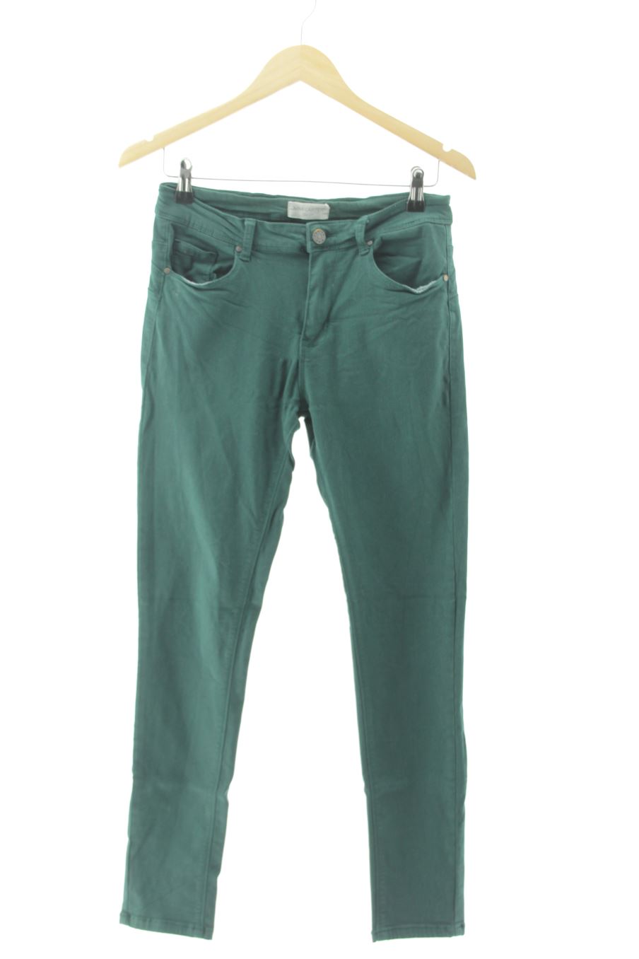 Jeans Nina Carter de la taille M, de couleur vert de denim