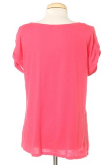 Blouse à manches courtes L Massimo Dutti