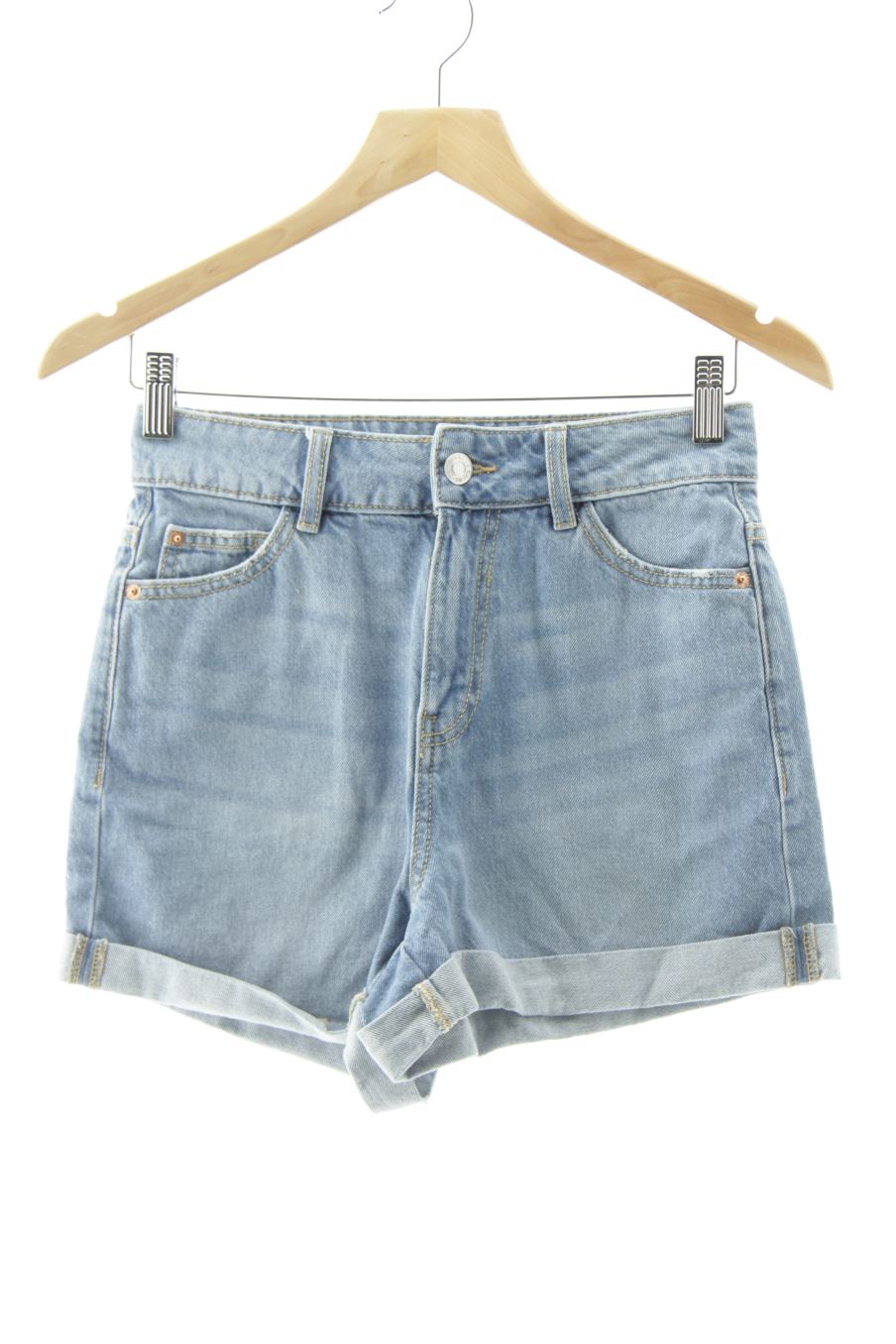 Pantaloni corti de Cache cache de la talla 34, de color blu
