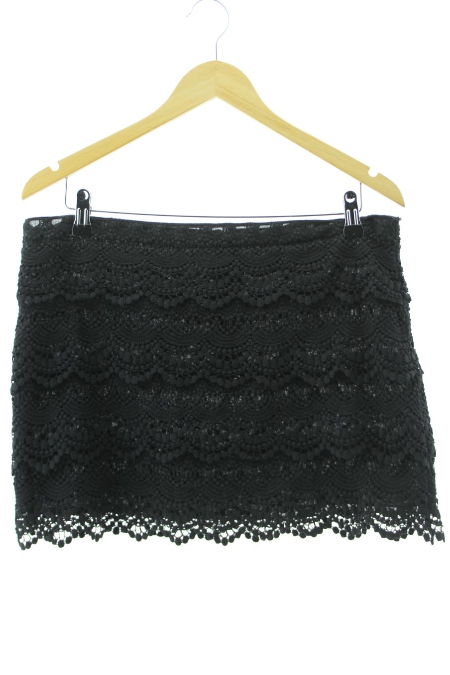 Falda de SUITEBLANCO de la talla S, de color negro