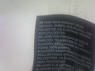 Jupe H&M de la taille 38, de couleur noir