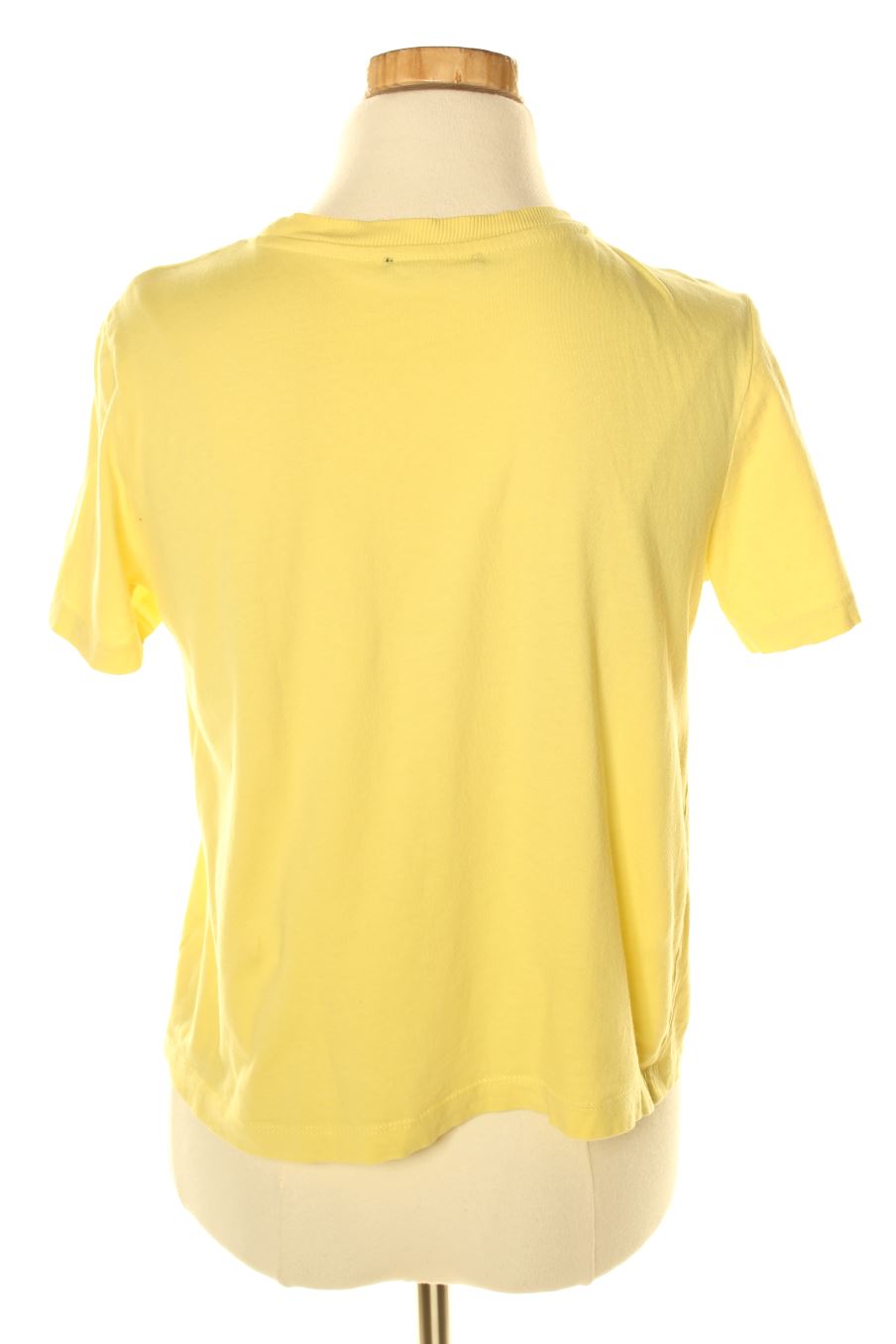 Camiseta de Zara de la talla S, de color amarillo
