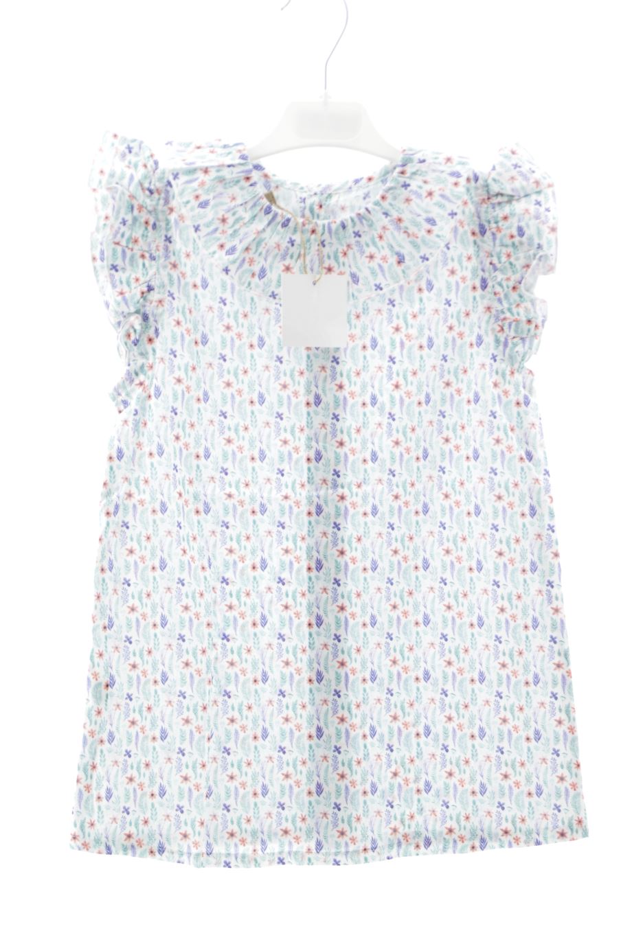 Blouse à manches courtes maria uceda de la taille 10 ans avec une étiquette
