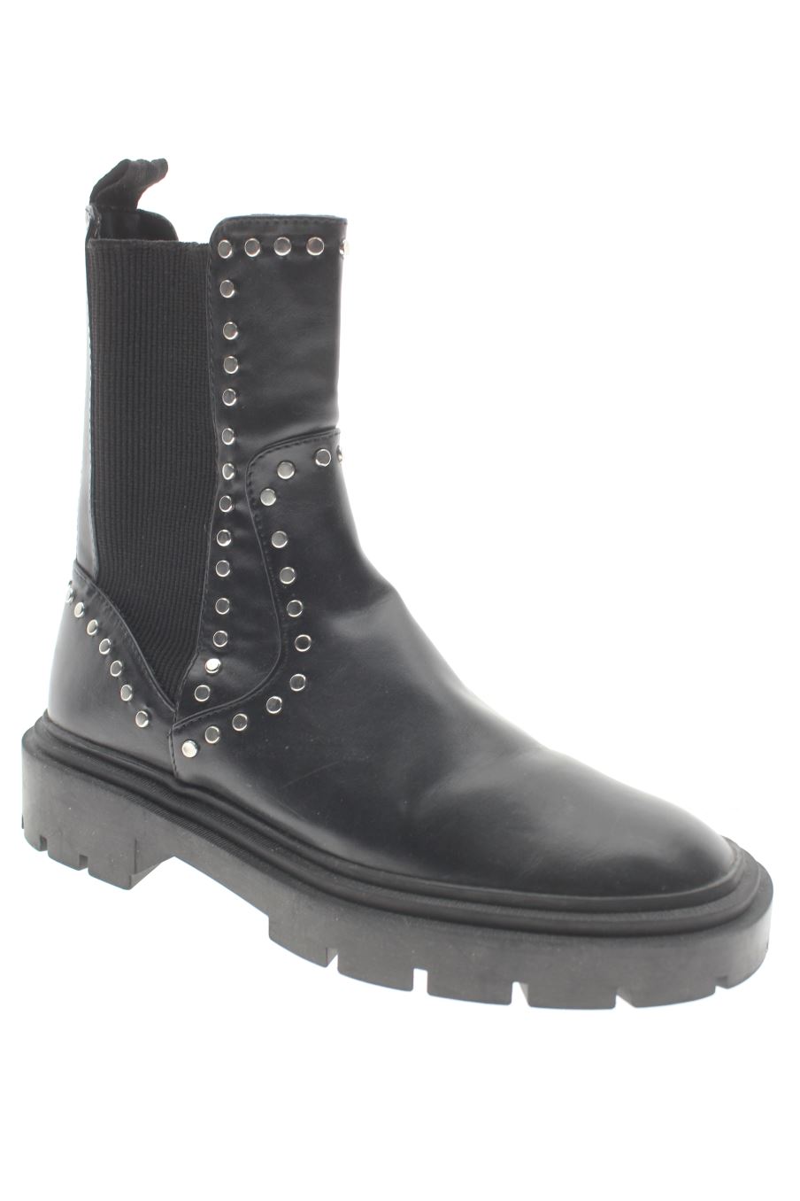 Botines de Zara de la talla 37, de color negro de