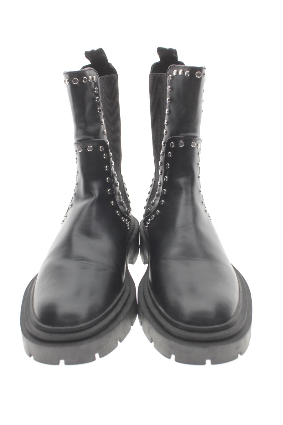 Botines de Zara de la talla 37, de color negro de
