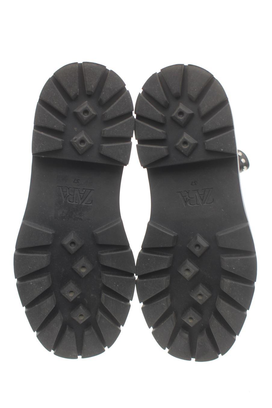 Botines de Zara de la talla 37, de color negro de