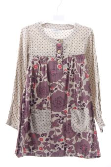 Blouse à manches longues 8 ans Alphabet