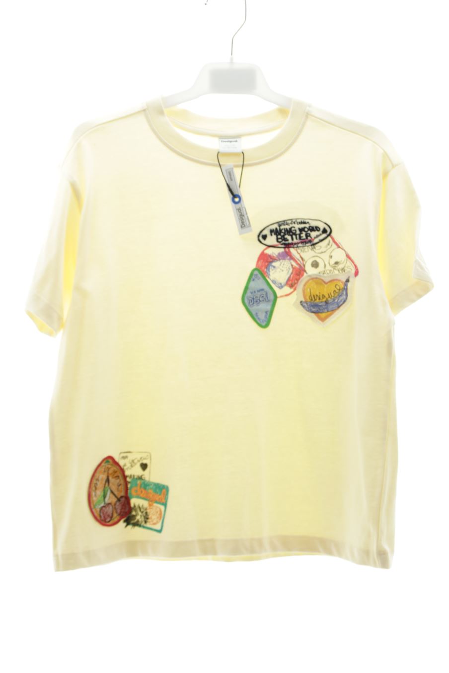 Mit Etikett Desigual Kurzärmeliges T-Shirt Größe 122