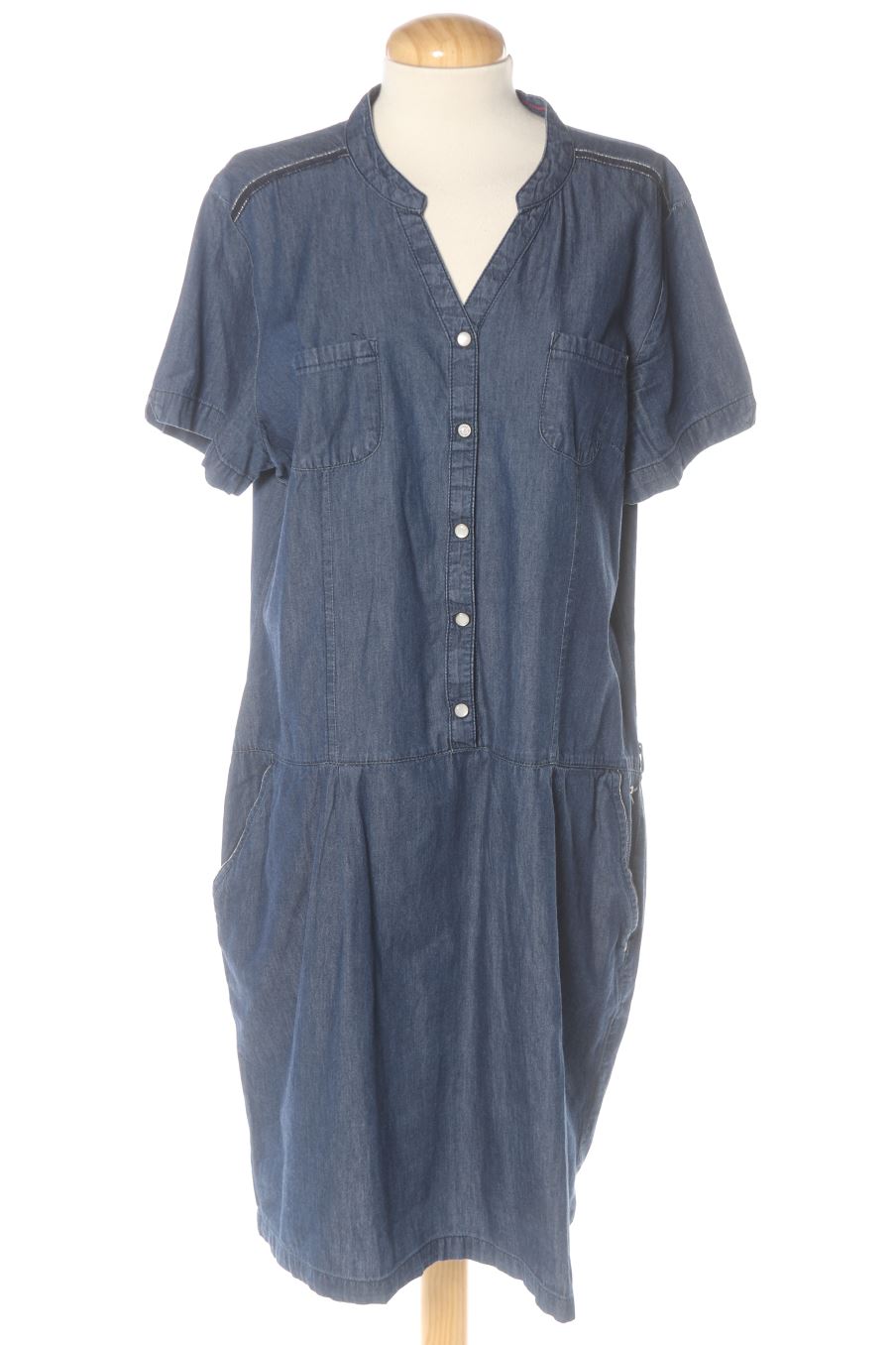 Vestido casual de Terre de Marins de la talla 44, de color azul de ropa vaquera