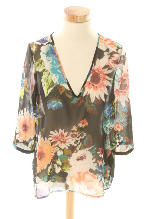 Blusa de manga larga