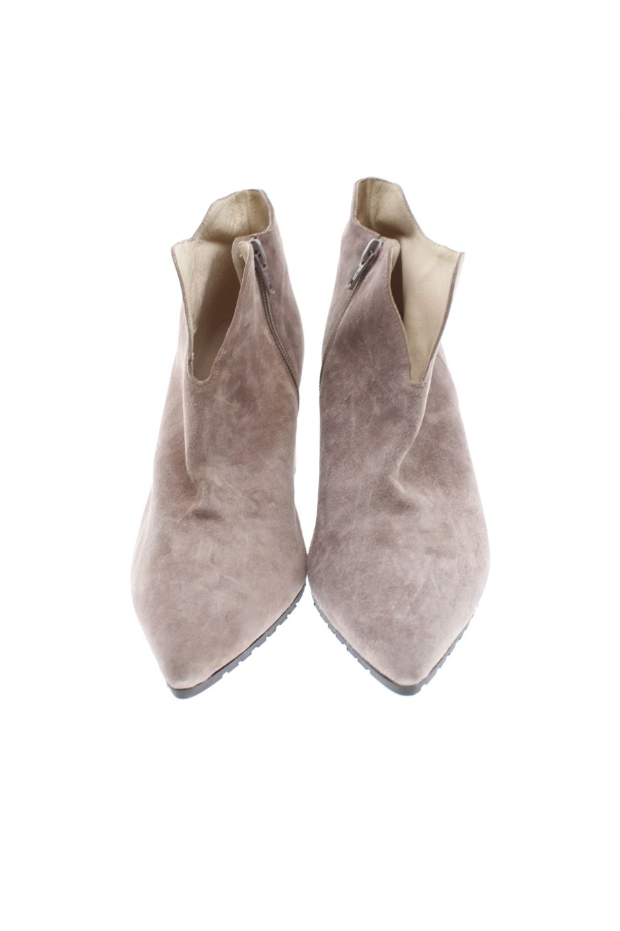 Botines de dibia de la talla 40, de color rosa de