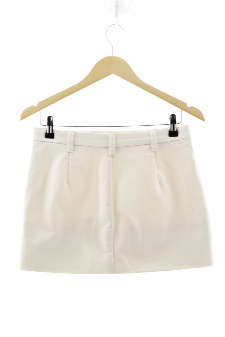 Jupe Stradivarius de la taille 38, de couleur blanc