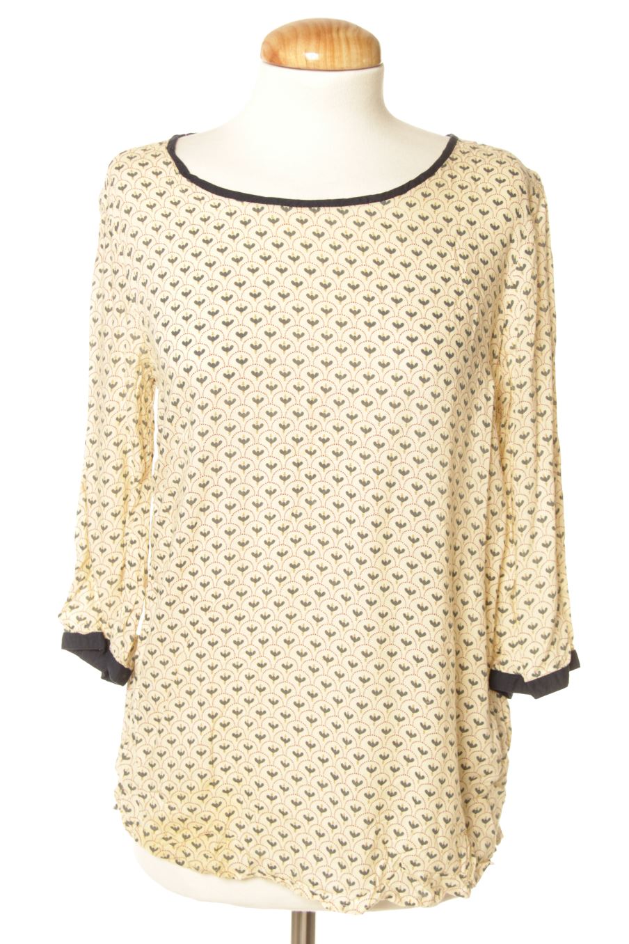Blusa de manga corta de Springfield de la talla 38, de color estampado