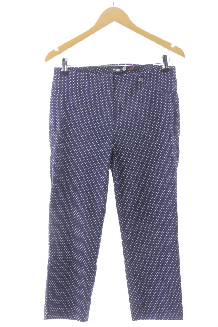 Pantaloni de Robell de la talla 42, de color blu oltremare