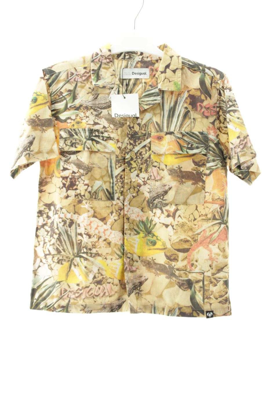 Chemise Desigual de la taille 7 ans avec une étiquette