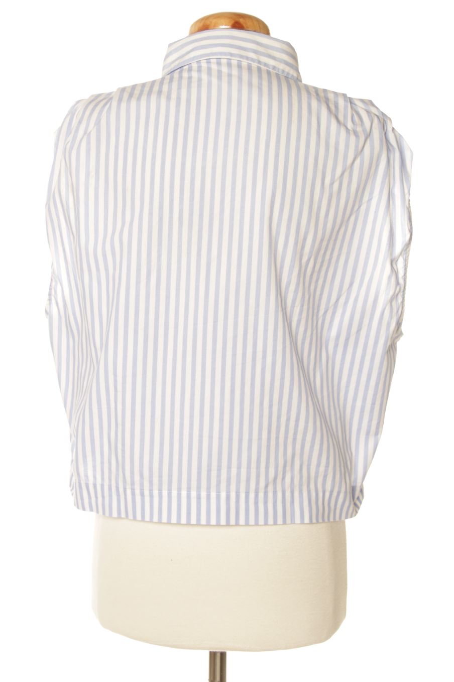 Ärmelloses Hemd von Mango Größe L, Farbe Gestreift, für