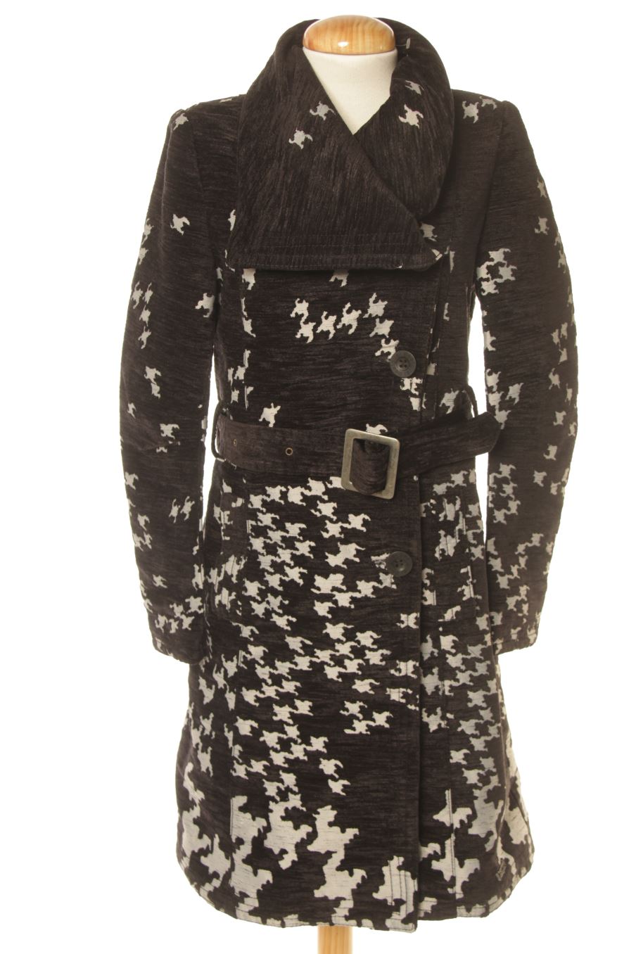 Manteau Desigual de la taille 38, de couleur noir