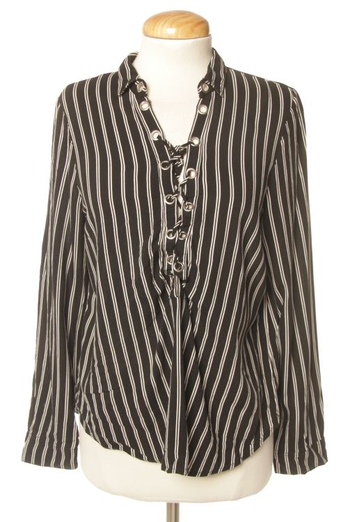 Blusa a maniche lunghe