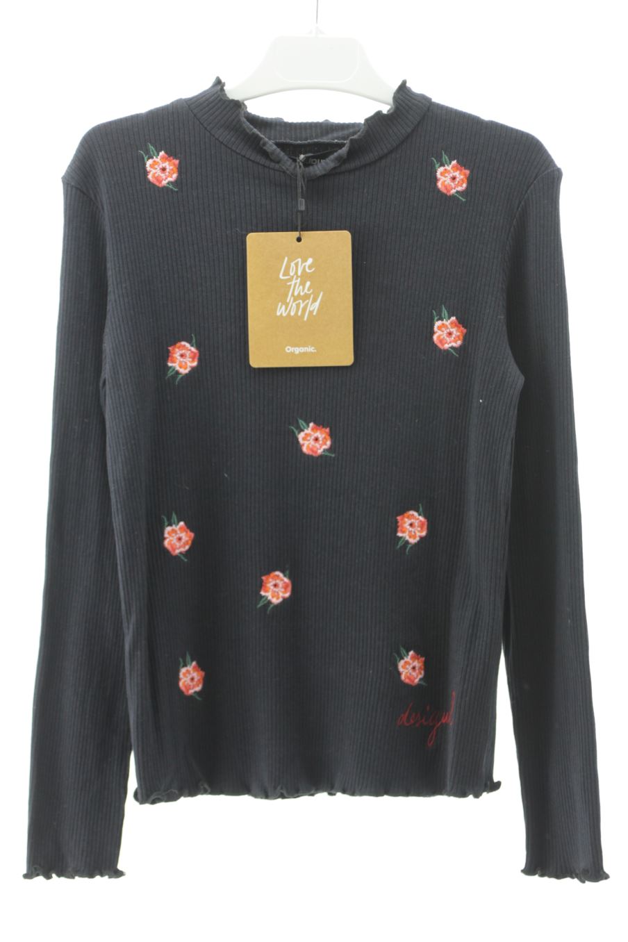 Maglietta a maniche lunghe de Desigual de la talla 7 anni con etichetta